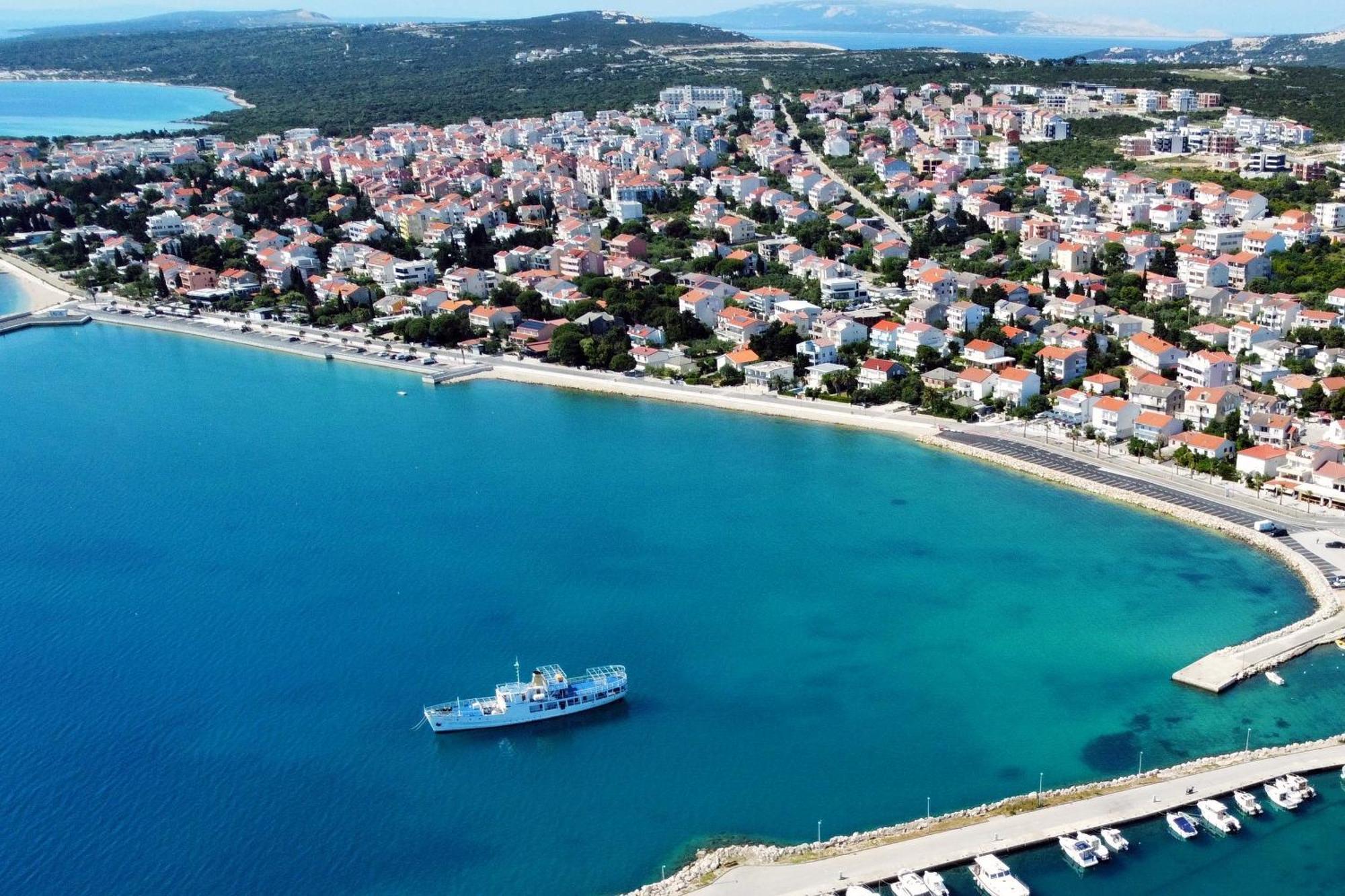 Seaside Holiday House Novalja, Pag - 11512 المظهر الخارجي الصورة